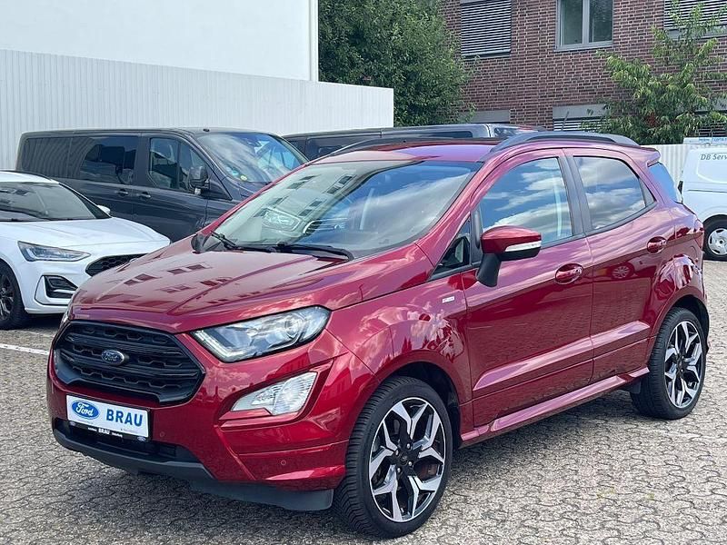 Rot Gebraucht 2018 Ford Ecosport ST-Line SUV | 13.690 € (Fairer Preis) - Bild 1/4