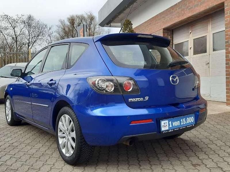 Second-hand Mazda 3 105 CP (77 kW) 2008 Albastru Berlinǎ