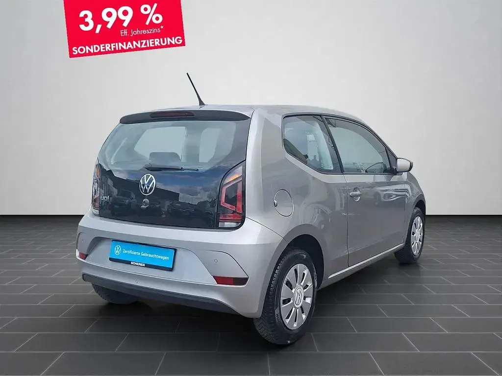 Gebraucht VW up! move up! 65 PS (47 kW) 2021 Tungsten silver metallic (metallic) Kleinwagen