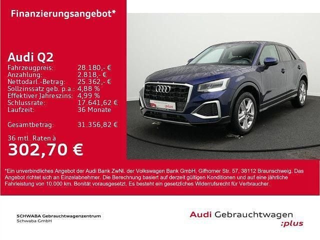 Second-hand Audi Q2 Advanced Plus 150 CP (110 kW) 2025 Albastru SUV