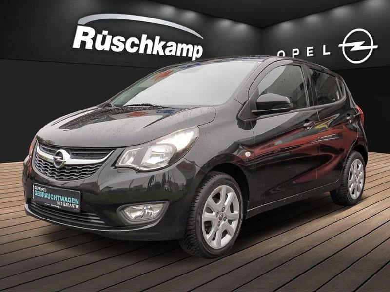 Schwarz Gebraucht 2015 Opel Karl Edition Kleinwagen | 8.480 € (Teuer) - Bild 1/4