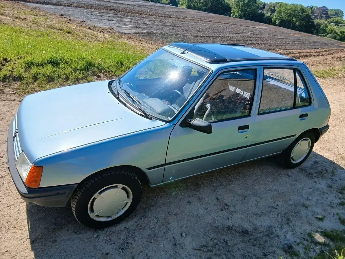 Gebraucht Peugeot 205 60 PS (44 kW) 1987 Blau Kleinwagen