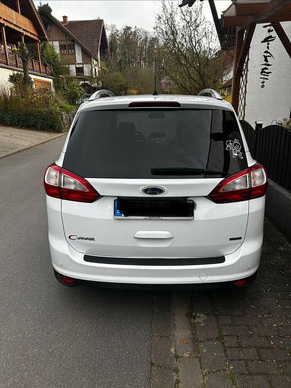 Gebraucht Ford Grand C-Max Titanium 182 PS (133 kW) 2014 Weiß Van / Kleinbus