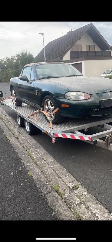 Gebraucht Mazda MX5 110 PS (80 kW) 1999 Grün Cabrio