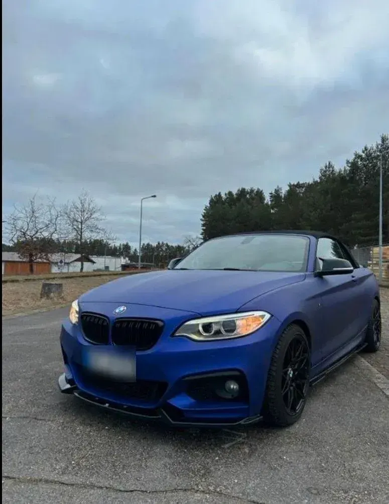 Gebraucht BMW 220 M Sport 190 PS (139 kW) 2015 Schwarz Cabrio