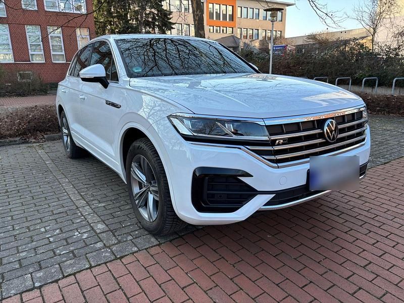 Gebraucht VW Touareg R-line 231 PS (169 kW) 2021 Weiß SUV