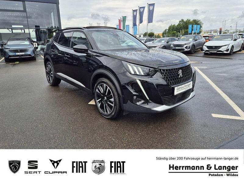 Schwarz Gebraucht 2021 Peugeot 2008 GT SUV | 18.999 € (Fairer Preis) - Bild 1/4