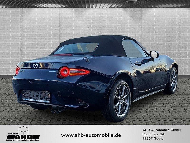Neu Mazda MX5 Exclusive-Line 132 PS (97 kW) 2025 Jet black Cabrio