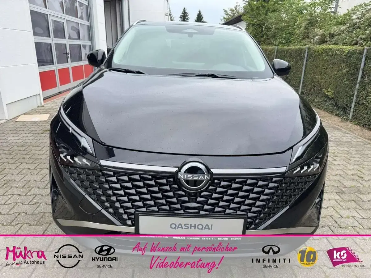 Neu Nissan Qashqai N-Connecta 158 PS (116 kW) 2025 Schwarz SUV