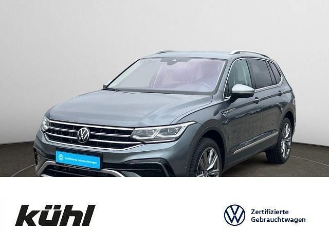 Platinum grey metallic Gebraucht 2024 VW Tiguan Allspace Elegance SUV | 44.590 € (Etwas zu teuer) - Bild 1/4