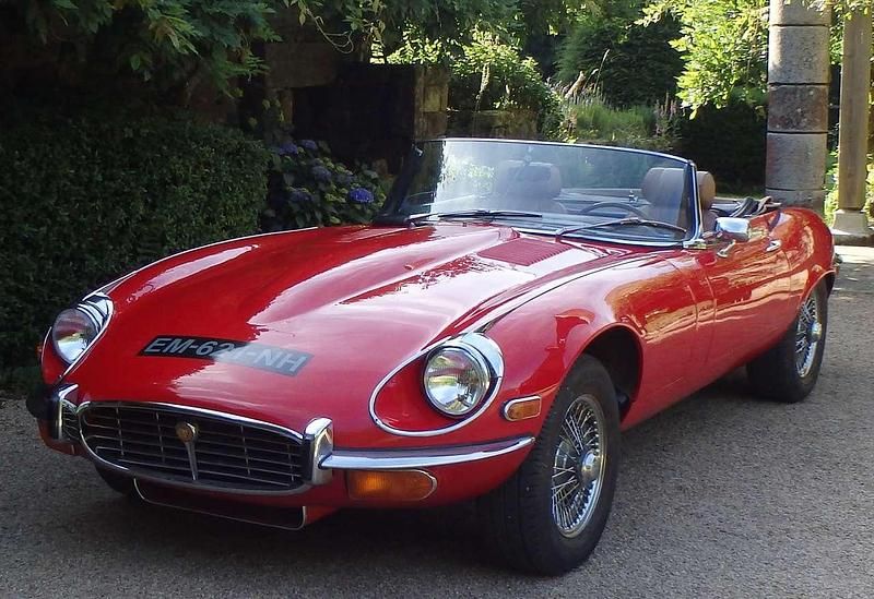 Gebraucht Jaguar E-Type 276 PS (202 kW) 1974 Rot Cabrio