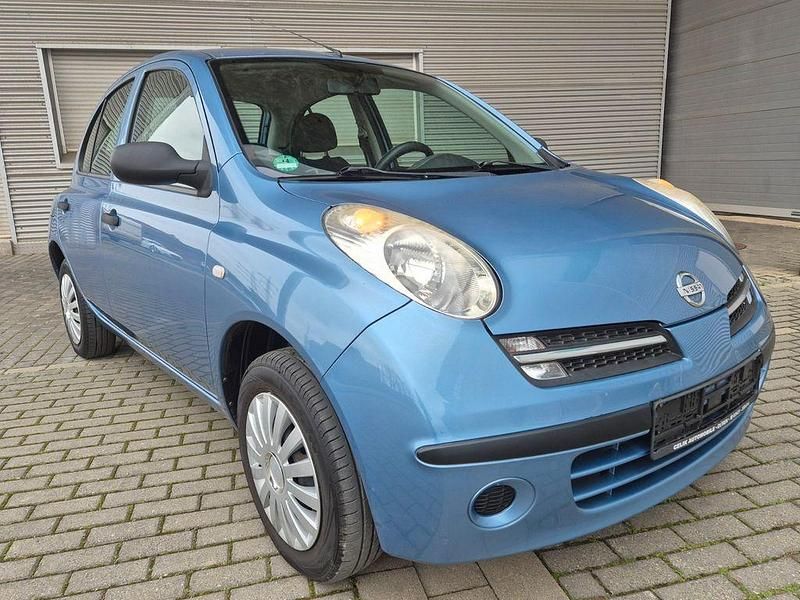 Blau Gebraucht 2007 Nissan Micra Acenta Limousine | 2.290 € (Fairer Preis) - Bild 1/4