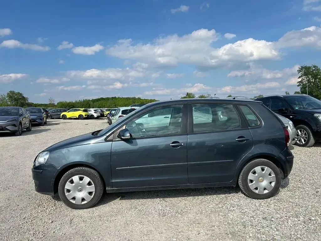 Gebraucht VW Polo Comfortline 60 PS (44 kW) 2009 Blau Kleinwagen
