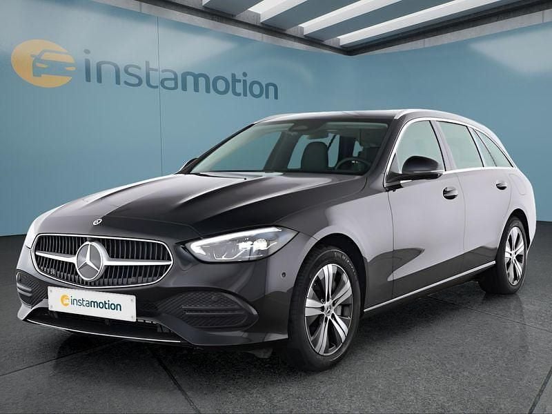 Schwarz Gebraucht 2024 Mercedes C300e Kombi | 40.599 € (Guter Preis) - Bild 1/4