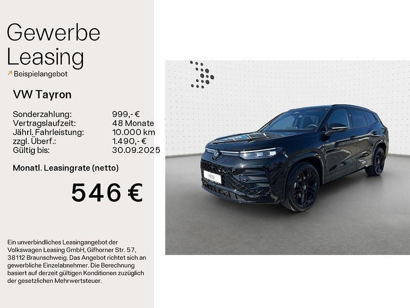 Grenadillschwarz metallic Neu 2025 VW Tayron R-line SUV | 65.935 € (Fairer Preis) - Bild 1/4