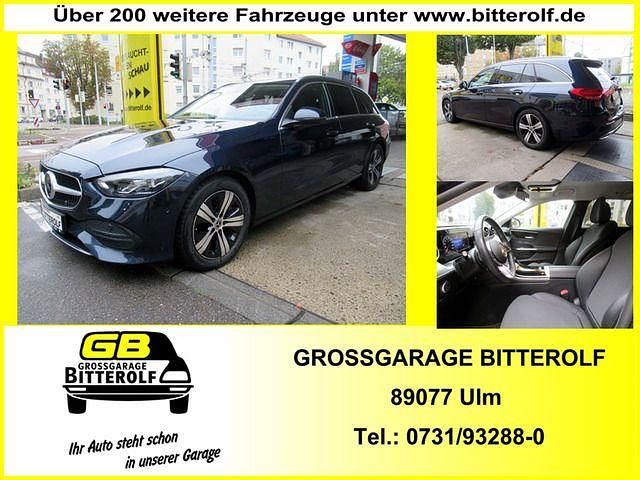 Blau Gebraucht 2022 Mercedes C220 Limousine | 28.990 € (Guter Preis) - Bild 1/4