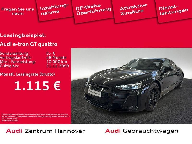 0e mythosschwarz metallic (metallic) Gebraucht 2024 Audi RS e-tron GT Ambiente Limousine | 92.990 € - Bild 1/4