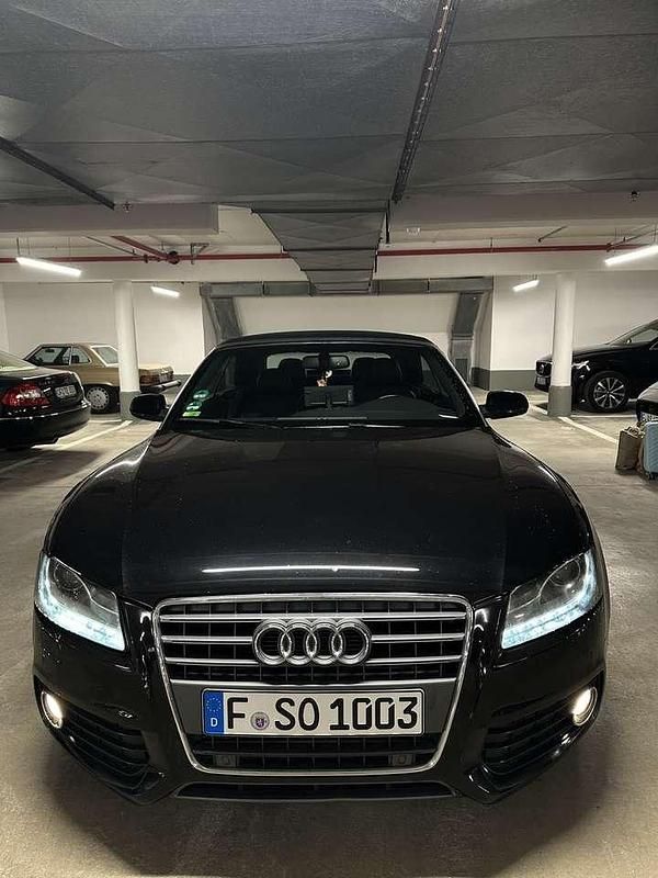 Schwarz Gebraucht 2009 Audi A5 Cabriolet S-Line Cabrio | 10.500 € (Guter Preis) - Bild 1/4