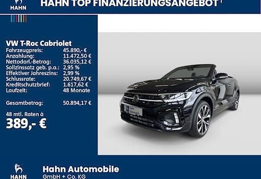 Gebraucht VW T-Roc R-line 150 PS (110 kW) 2026 Schwarz SUV