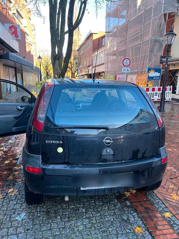 Gebraucht Opel Corsa 58 PS (42 kW) 2003 Schwarz Kleinwagen