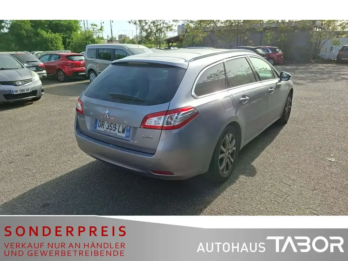 Gebraucht Peugeot 508 Allure 150 PS (110 kW) 2015 Lack grau artense/metallic kla Kombi