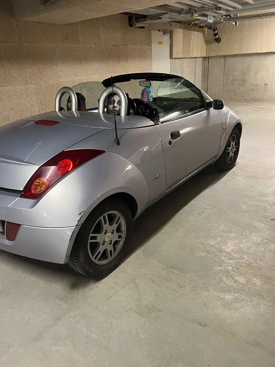 Gebraucht Ford StreetKa 95 PS (69 kW) 2005 Schwarz Cabrio