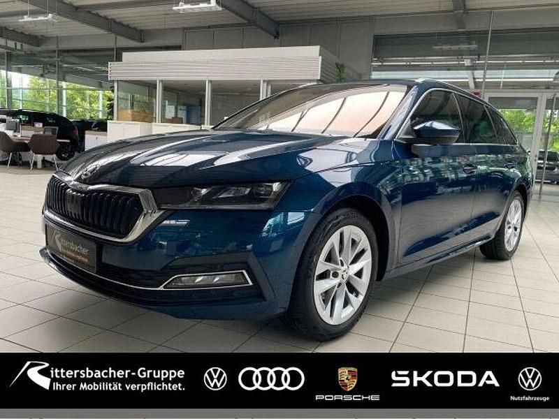 (lavablau metallic) Gebraucht 2020 Skoda Octavia Kombi | 21.990 € (Etwas zu teuer) - Bild 1/4