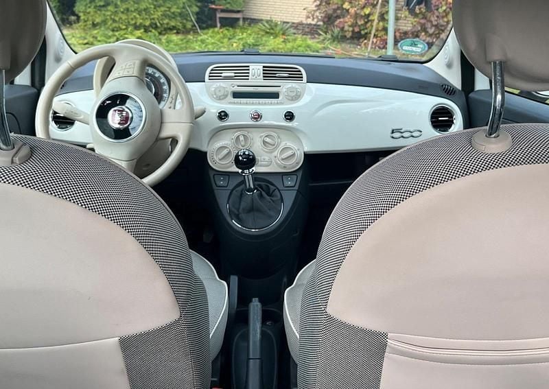 Gebraucht Fiat 500 69 PS (50 kW) 2010 Weiß Kleinwagen