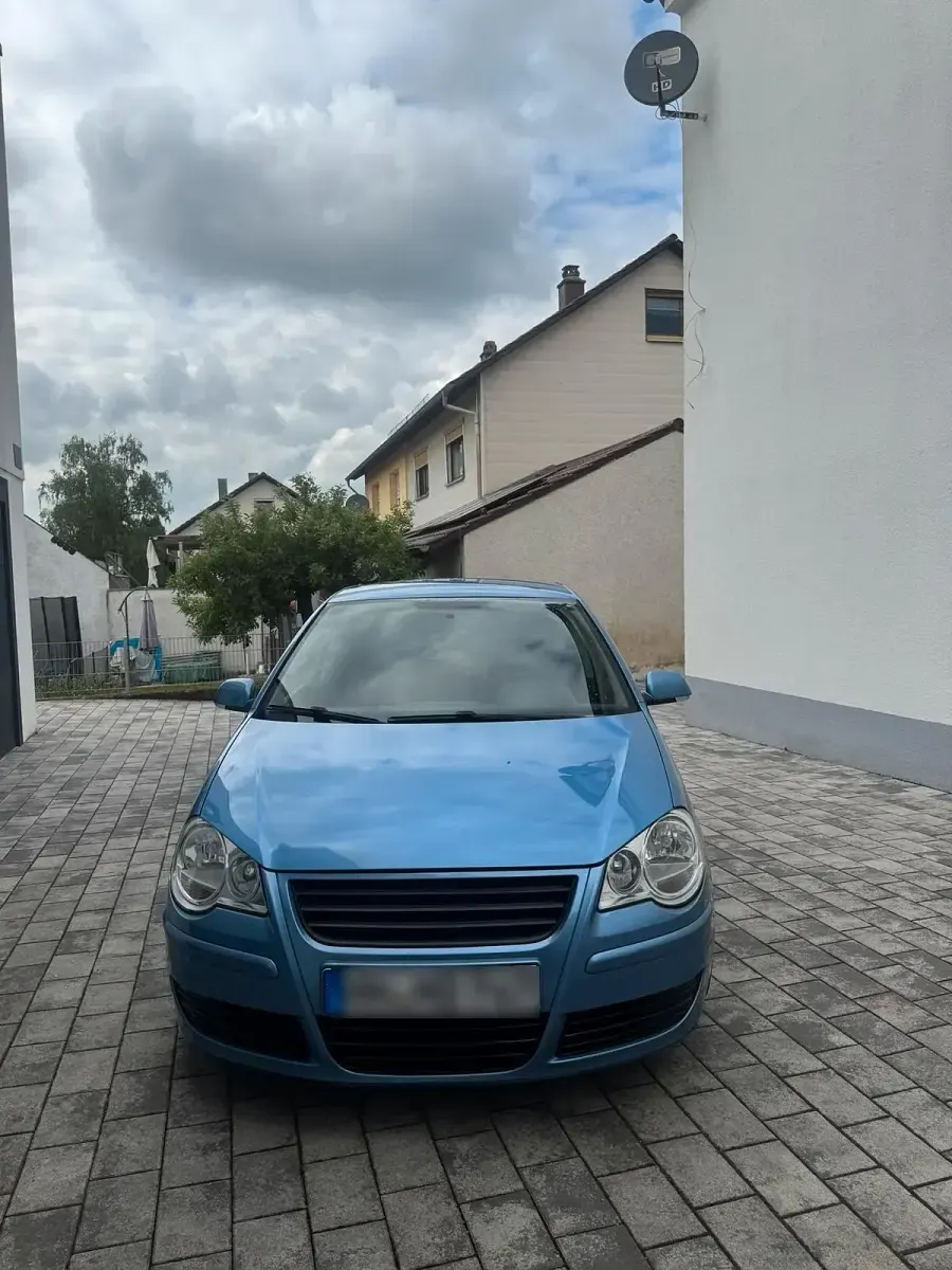 Gebraucht VW Polo 87 PS (63 kW) 2008 Blau Kleinwagen