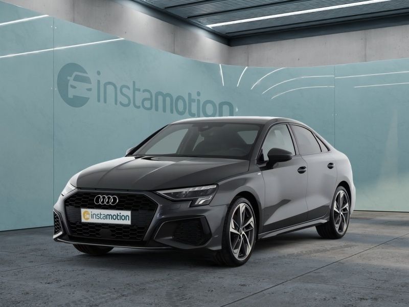 Grau Gebraucht 2021 Audi A3 Sport Limousine | 27.870 € (Teuer) - Bild 1/3
