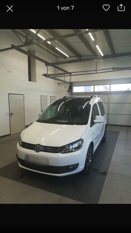 Weiß Gebraucht 2013 VW Caddy Edition Van / Kleinbus | 8.500 € (Fairer Preis) - Bild 1/4