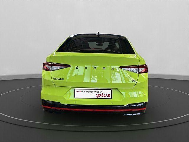 Gebraucht Skoda Enyaq iV RS 219 kW (299 PS) 2023 Mamba grün (gruen) SUV
