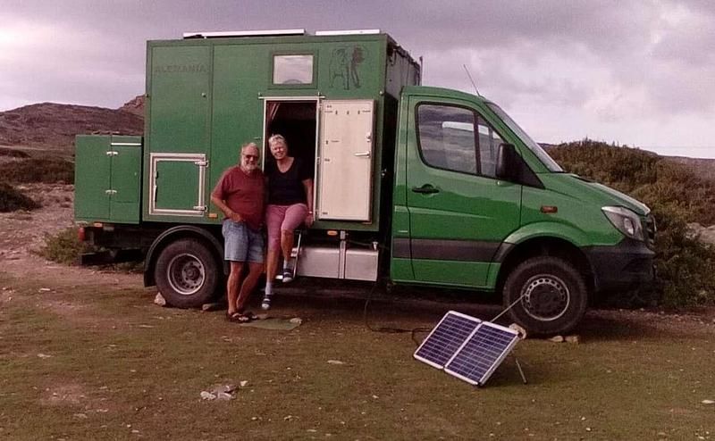 Gebraucht Mercedes Sprinter 190 PS (139 kW) 2014 Grün