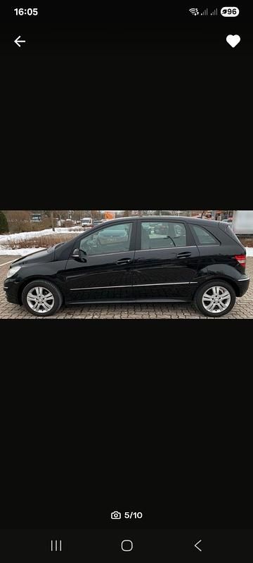 Gebraucht Mercedes 170 115 PS (84 kW) 2009 Schwarz Limousine