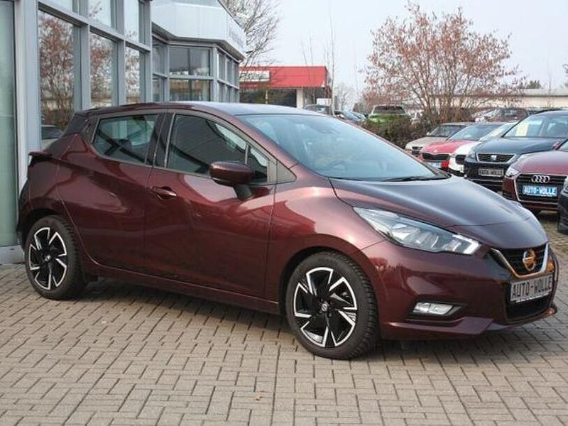 Gebraucht Nissan Micra N-Way 92 PS (67 kW) 2021 Rot Kleinwagen