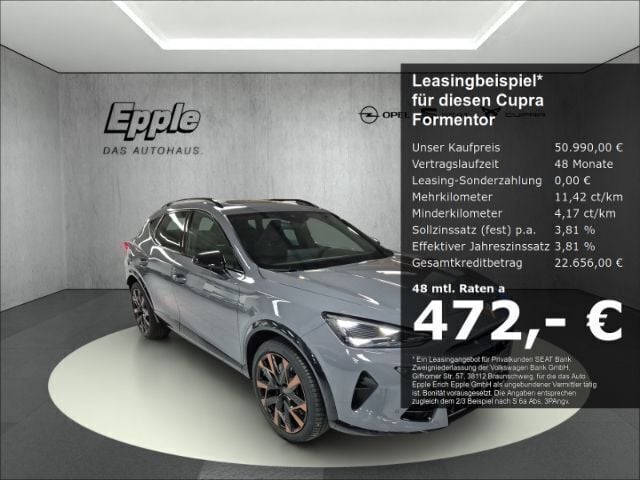 Grau Neu 2025 Cupra Formentor VZ SUV | 50.990 € (Teuer) - Bild 1/4
