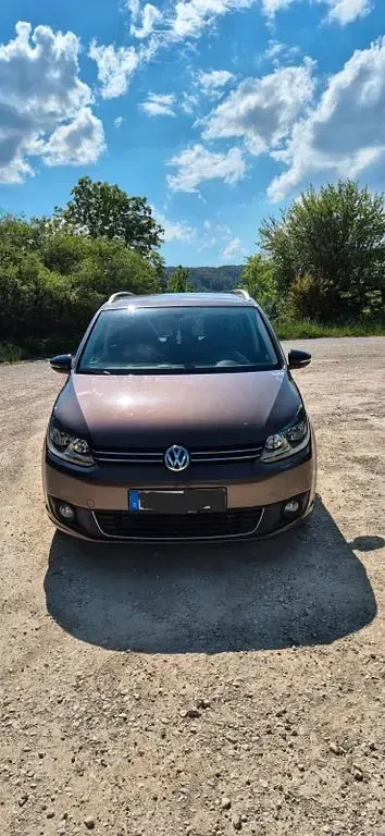 Gebraucht VW Touran Match 140 PS (102 kW) 2012 Braun Van / Kleinbus