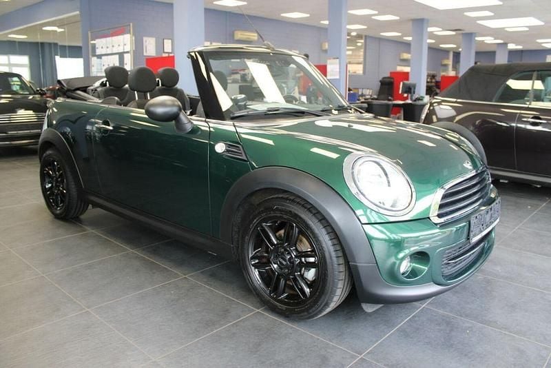 Grün Gebraucht 2014 Mini One Cabriolet Pepper Cabrio | 11.980 € (Fairer Preis) - Bild 1/4