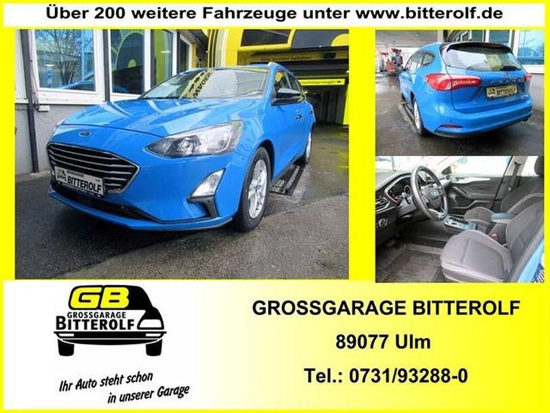 Blau Gebraucht 2021 Ford Focus Kombi | 13.990 € (Guter Preis) - Bild 1/4