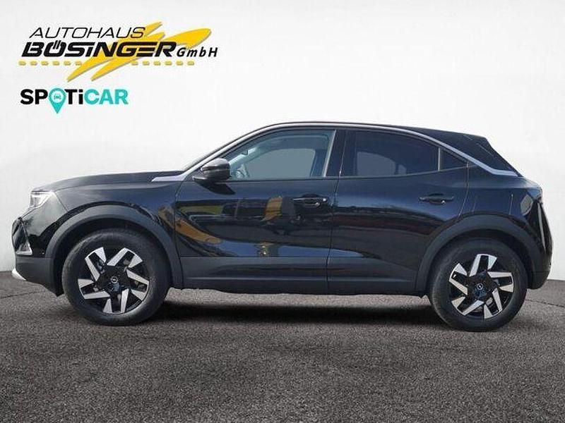 Gebraucht Opel Mokka-e Elegance 100 kW (136 PS) 2023 Diamant schwarz/karbon schwarz SUV