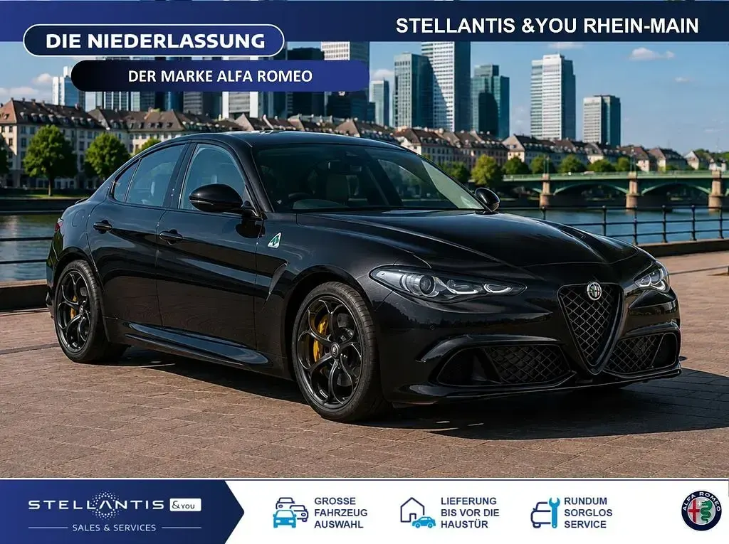Neu Alfa Romeo Giulia Quadrifoglio 519 PS (381 kW) 2026 Schwarz Limousine