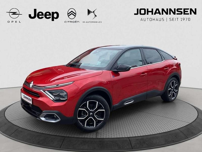 Rot Gebraucht 2023 Citroën e-C4 Shine Limousine | 19.890 € (Guter Preis) - Bild 1/4