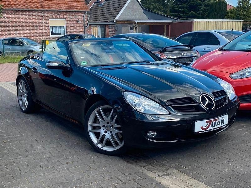 Schwarz Gebraucht 2006 Mercedes SLK280 Cabrio | 7.750 € (Guter Preis) - Bild 1/4