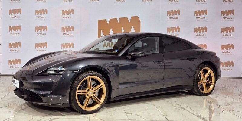 Grau Gebraucht 2020 Porsche Taycan Turbo S Limousine | 94.999 € (Guter Preis) - Bild 1/4