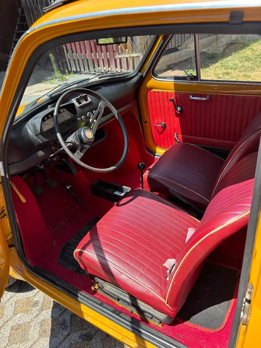 Gebraucht Fiat 500 18 PS (13 kW) 1969 Orange Kleinwagen
