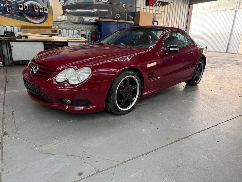 Gebraucht Mercedes SL350 AMG 244 PS (179 kW) 2003 Rot Cabrio