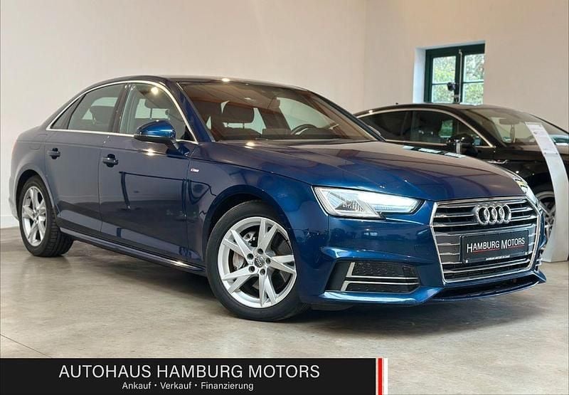 Gebraucht Audi A4 S-Line 218 PS (160 kW) 2017 Blau Limousine
