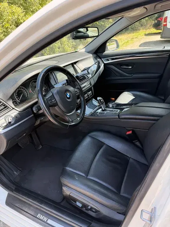 Gebraucht BMW 520 184 PS (135 kW) 2014 Weiß Kombi