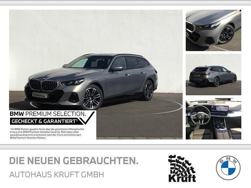 Oxidgrau Gebraucht 2024 BMW 530e M Sport Kombi | 65.675 € - Bild 1/4