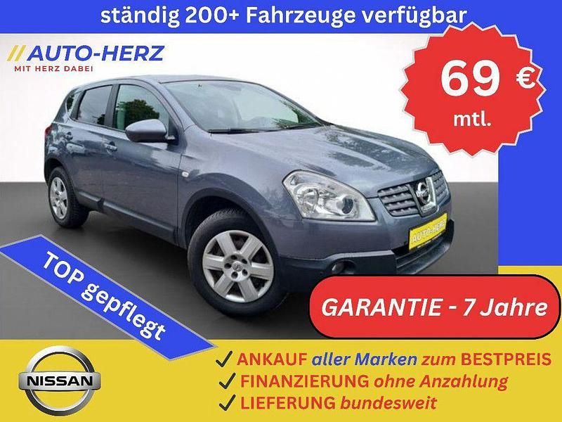 Grau Gebraucht 2008 Nissan Qashqai Acenta SUV | 5.990 € (Fairer Preis) - Bild 1/3